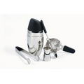5 Piece Stainless Steel Barman's Deluxe Cocktail Shaker Set